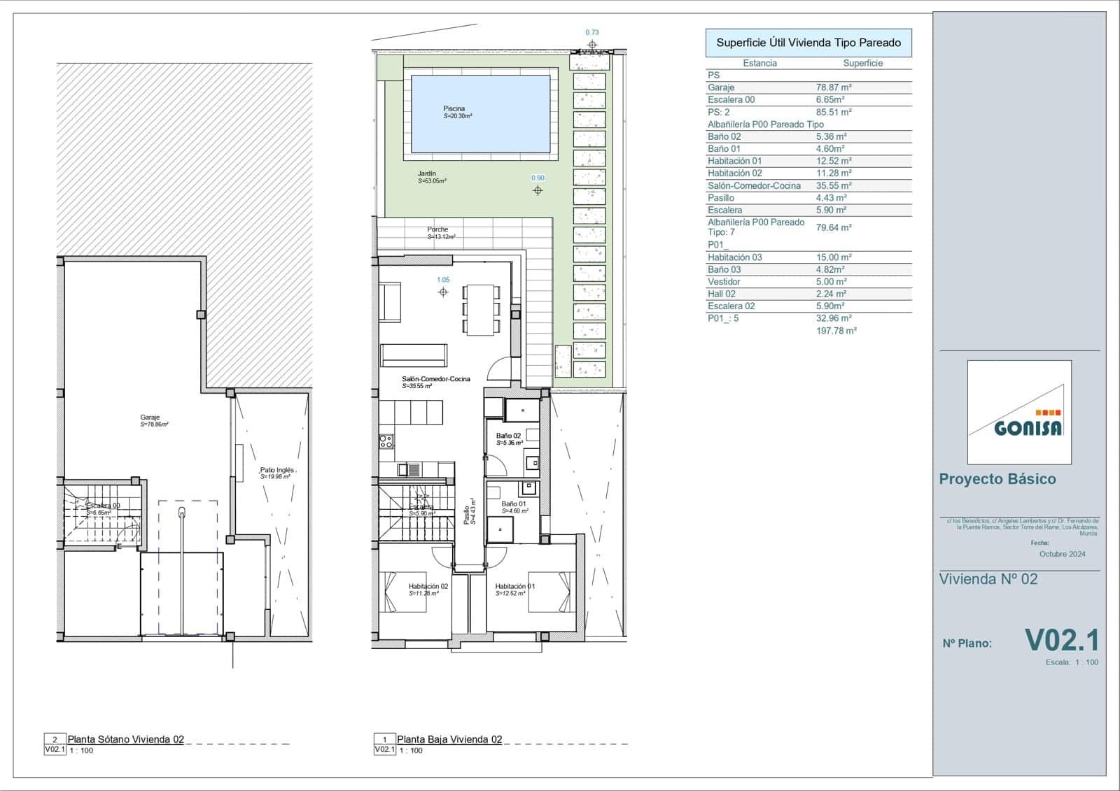 3 soveværelse Villa til salg i Los Alcazares - € 466.950 (Ref: 8756683)