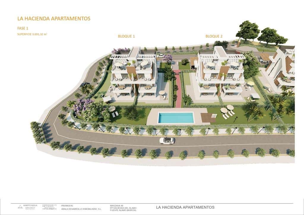 2 Zimmer Apartment zu verkaufen in Fuente Alamo de Murcia - 237.850 € (Ref: 8887073)