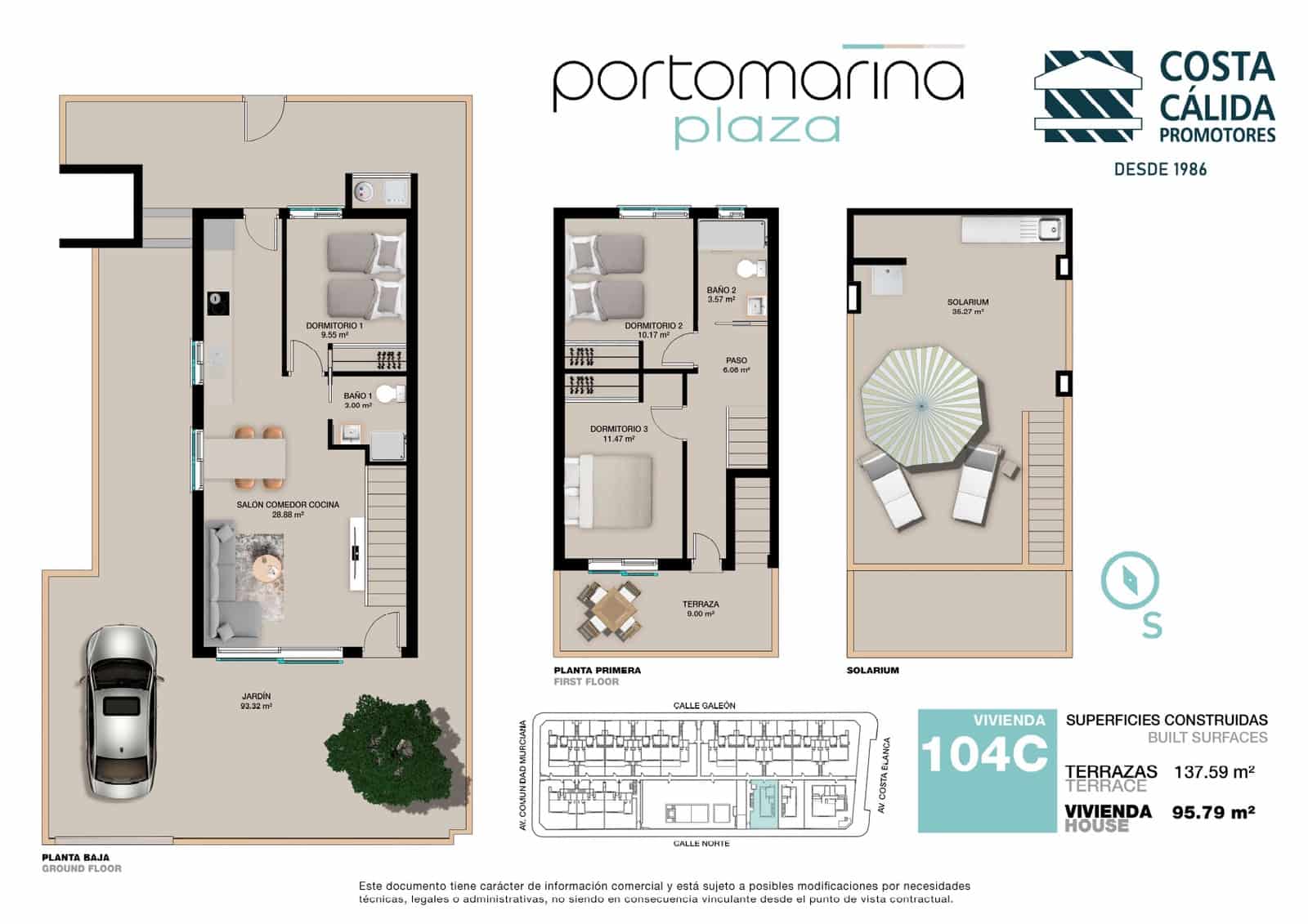 3 sovrum Hus till salu i Torre de la Horadada - 491 950 € (Ref: 8897775)
