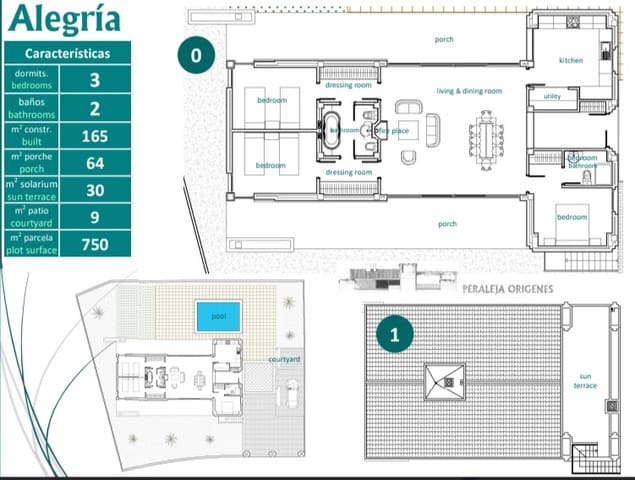 3 slaapkamer Villa te koop in La Peraleja Golf Resort, Murcia stad met zwembad - € 659.950 (Ref: 8987864)