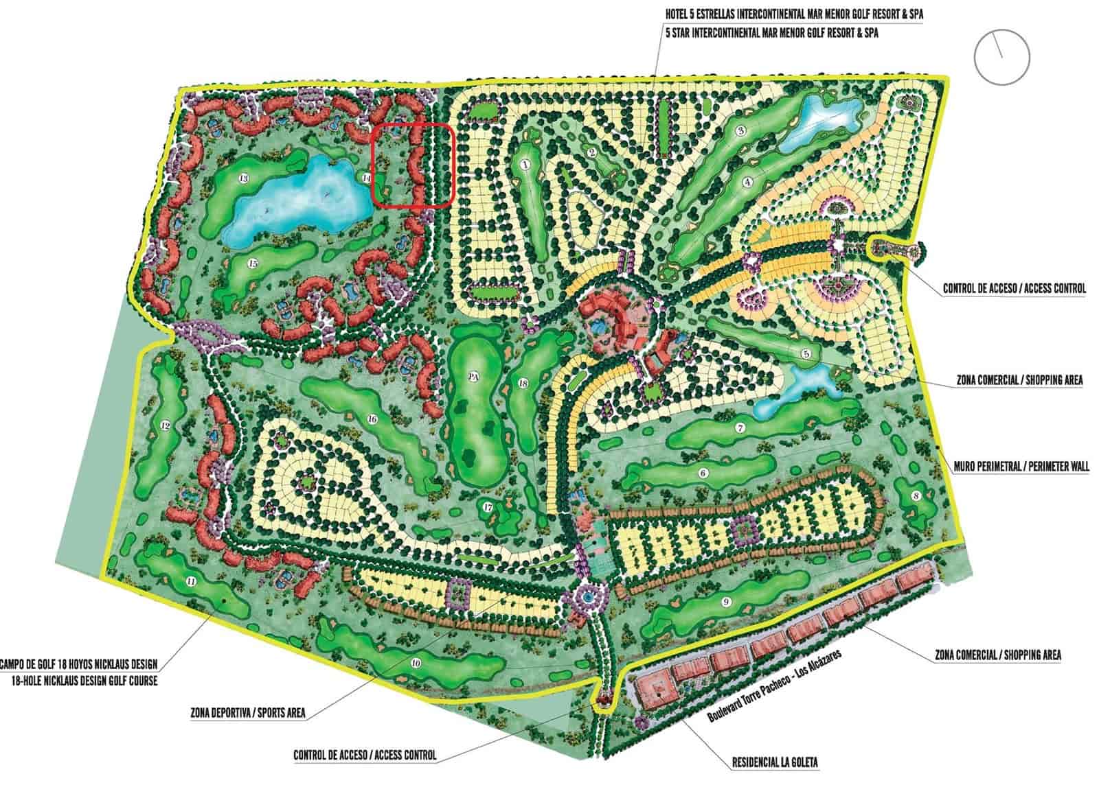 2 soveværelse Lejlighed til salg i Mar Menor Golf Resort - € 269.950 (Ref: 9344020)