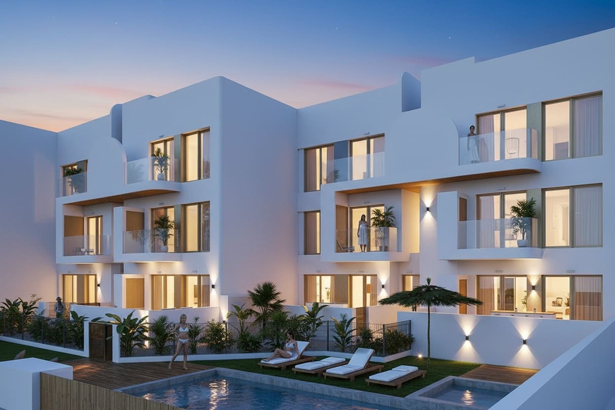 2 soverom Leilighet til salgs i Los Alcazares med svømmebasseng - € 279 850 (Ref: 9405804)