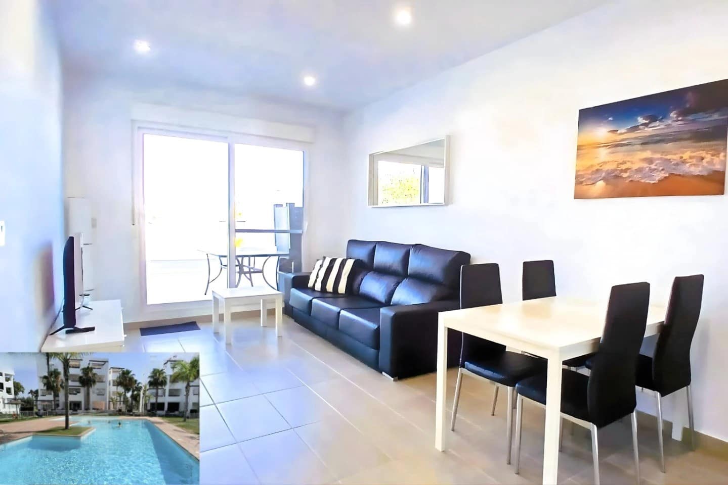 Apartamento de 2 habitaciones en Terrazas de la Torre en venta con piscina - 131.900 € (Ref: 9471016)