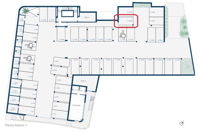 2 camera da letto Appartamento in vendita in Baños y Mendigo, Murcia città con piscina - 299.000 € (Rif: 9528385)