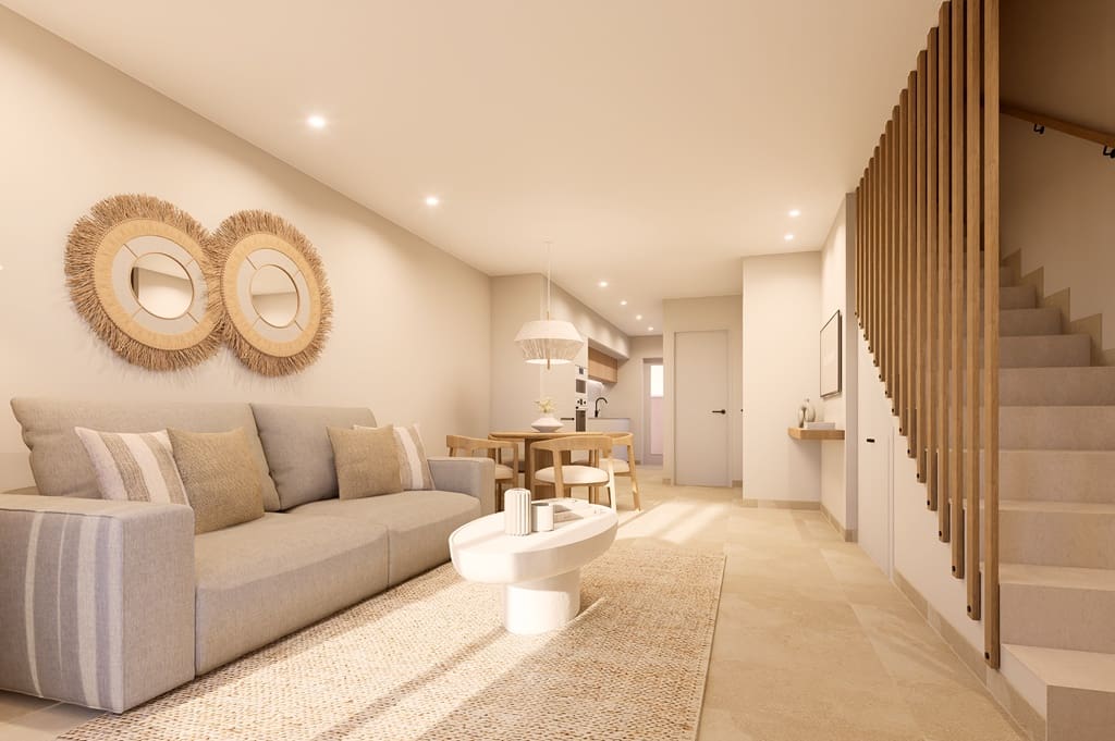 3 quarto Casa em Banda para venda em Pilar de la Horadada com piscina - 299 850 € (Ref: 9566652)