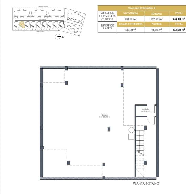 Chalet de 3 habitaciones en Los Alcázares en venta con piscina - 598.950 € (Ref: 9769038)