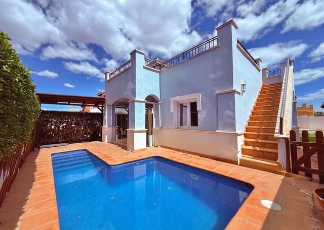 2 sypialnia Willa na sprzedaż w Mar Menor Golf Resort, Torre-Pacheco z basenem - 279 950 € (Ref: 9838319)
