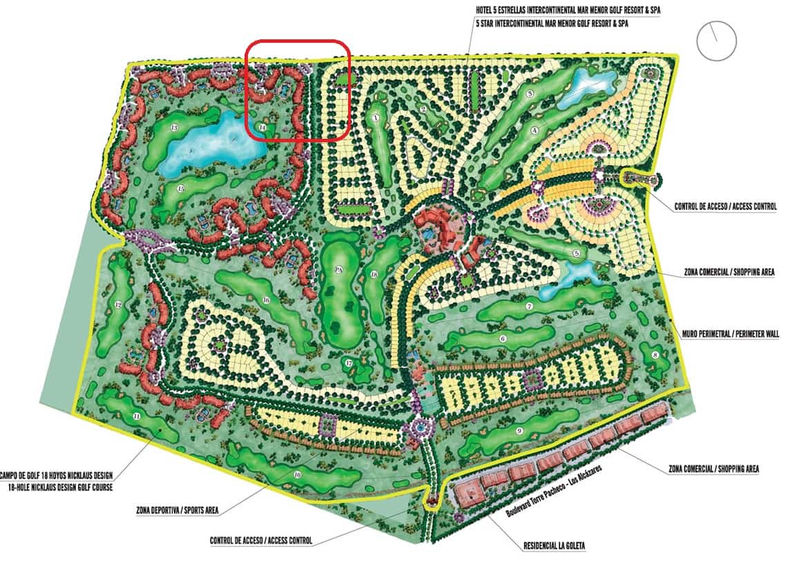 3 soverom Leilighet til salgs i Mar Menor Golf Resort - € 309 900 (Ref: 9867712)
