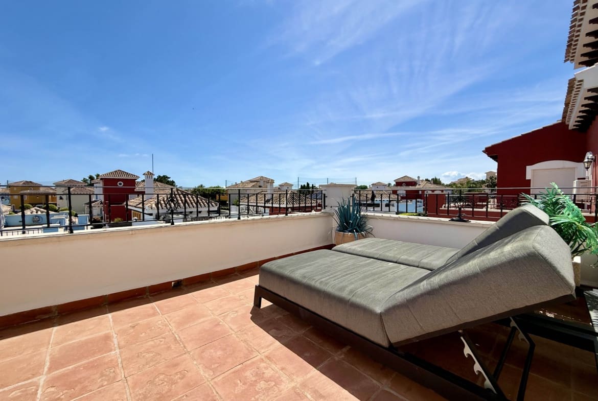 2 soveværelse Byhus til salg i Mar Menor Golf Resort med swimmingpool - € 299.950 (Ref: 9883605)