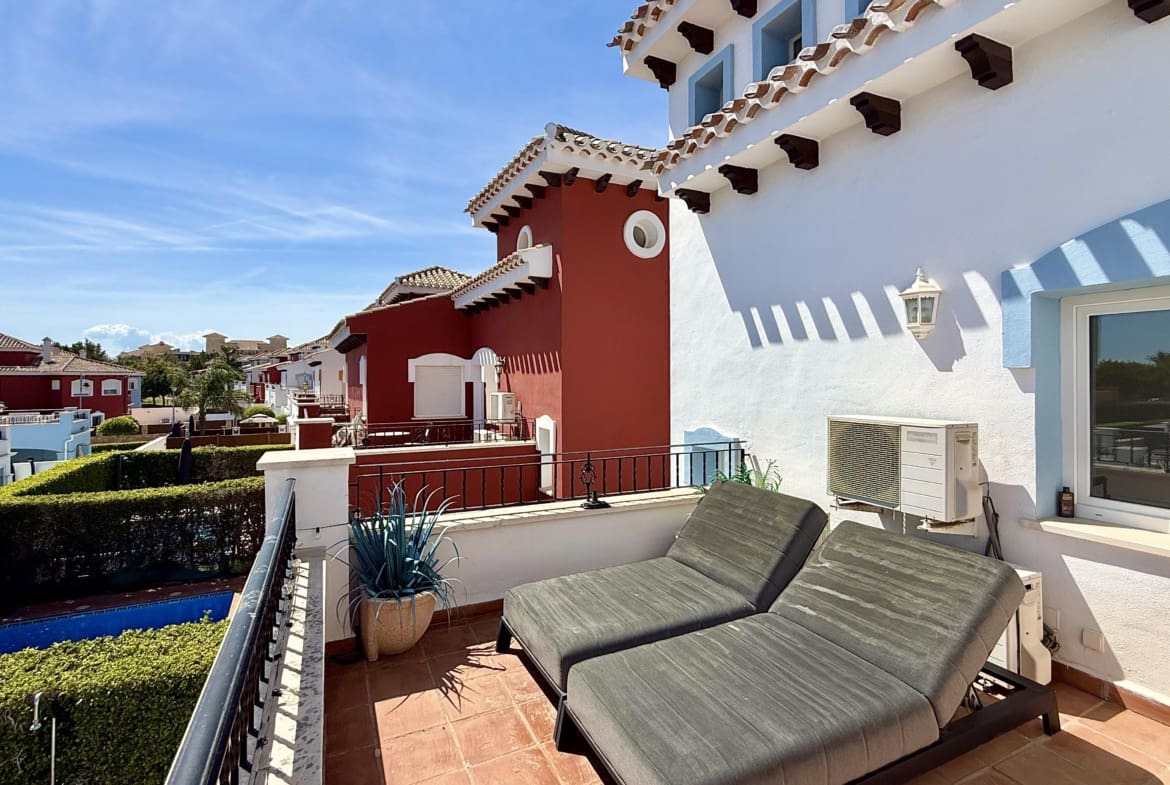 2 soveværelse Byhus til salg i Mar Menor Golf Resort med swimmingpool - € 299.950 (Ref: 9883605)