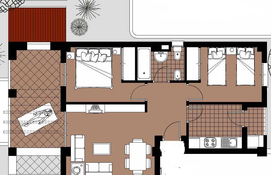 2 chambre Appartement à vendre à Gea y Truyols - 173 995 € (Ref: 9909773)