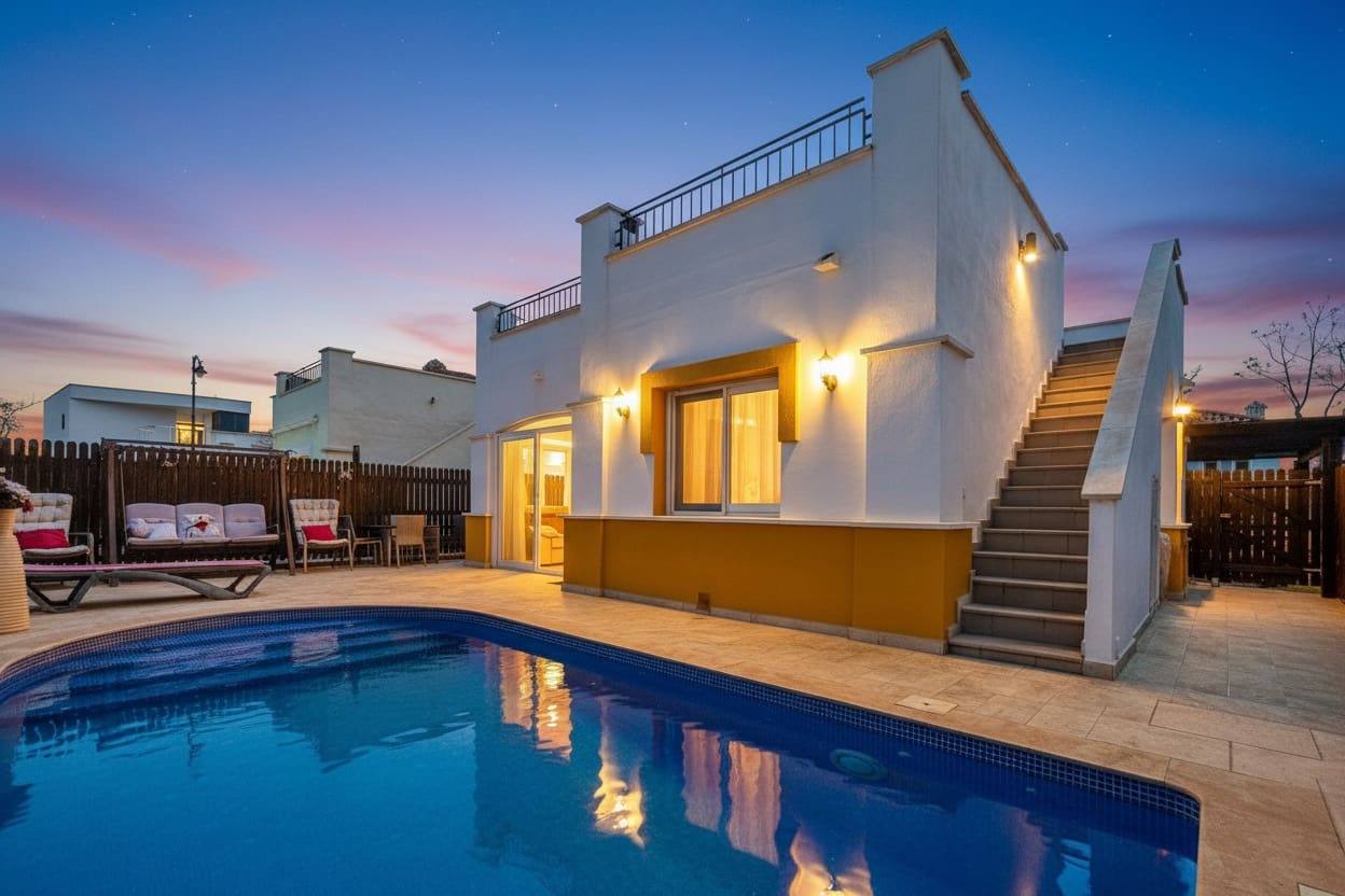 2 chambre Villa/Maison à vendre à Mar Menor Golf Resort - 320 000 € (Ref: 9921329)