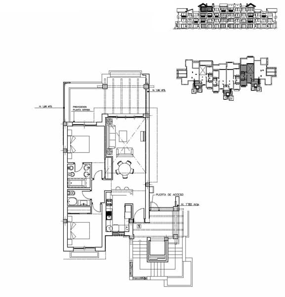 2 soveværelse Lejlighed til salg i Mar Menor Golf Resort - € 299.000 (Ref: 9974412)
