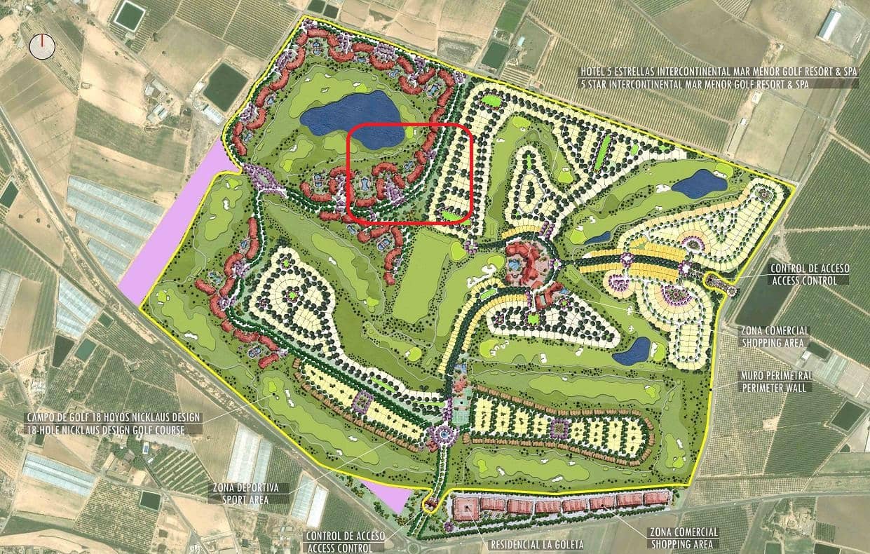 2 soveværelse Lejlighed til salg i Mar Menor Golf Resort - € 299.000 (Ref: 9974412)