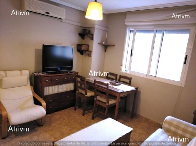 Apartamento de 1 habitación en Guardamar del Segura en alquiler con piscina - 450 € (Ref: 5790164)