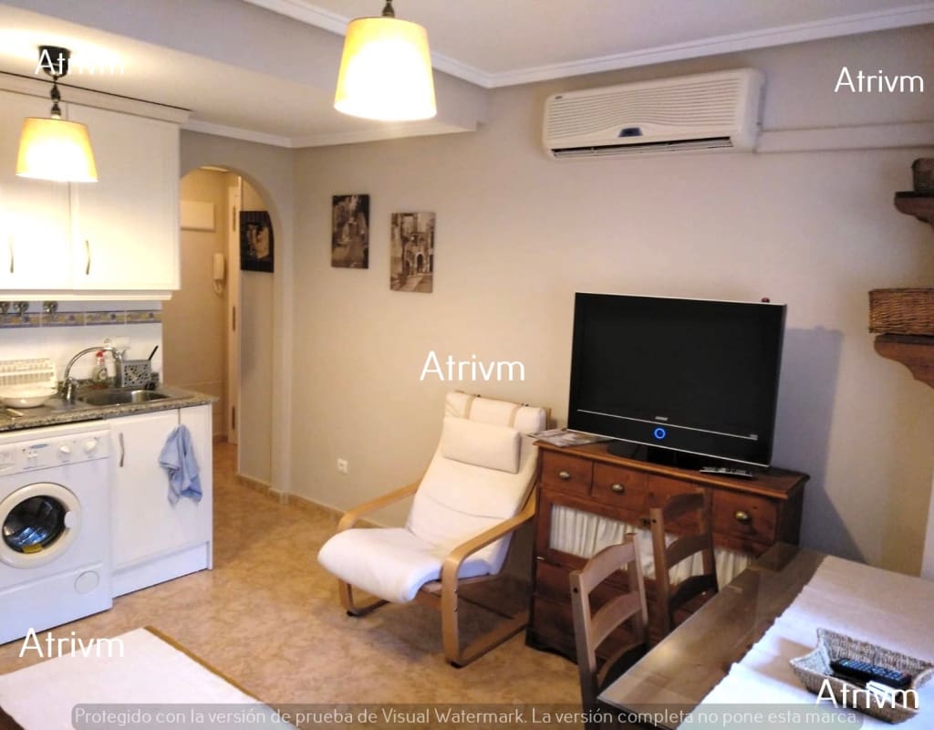 1 soveværelse Lejlighed til leje i Guardamar del Segura med swimmingpool - € 400 (Ref: 7078111)