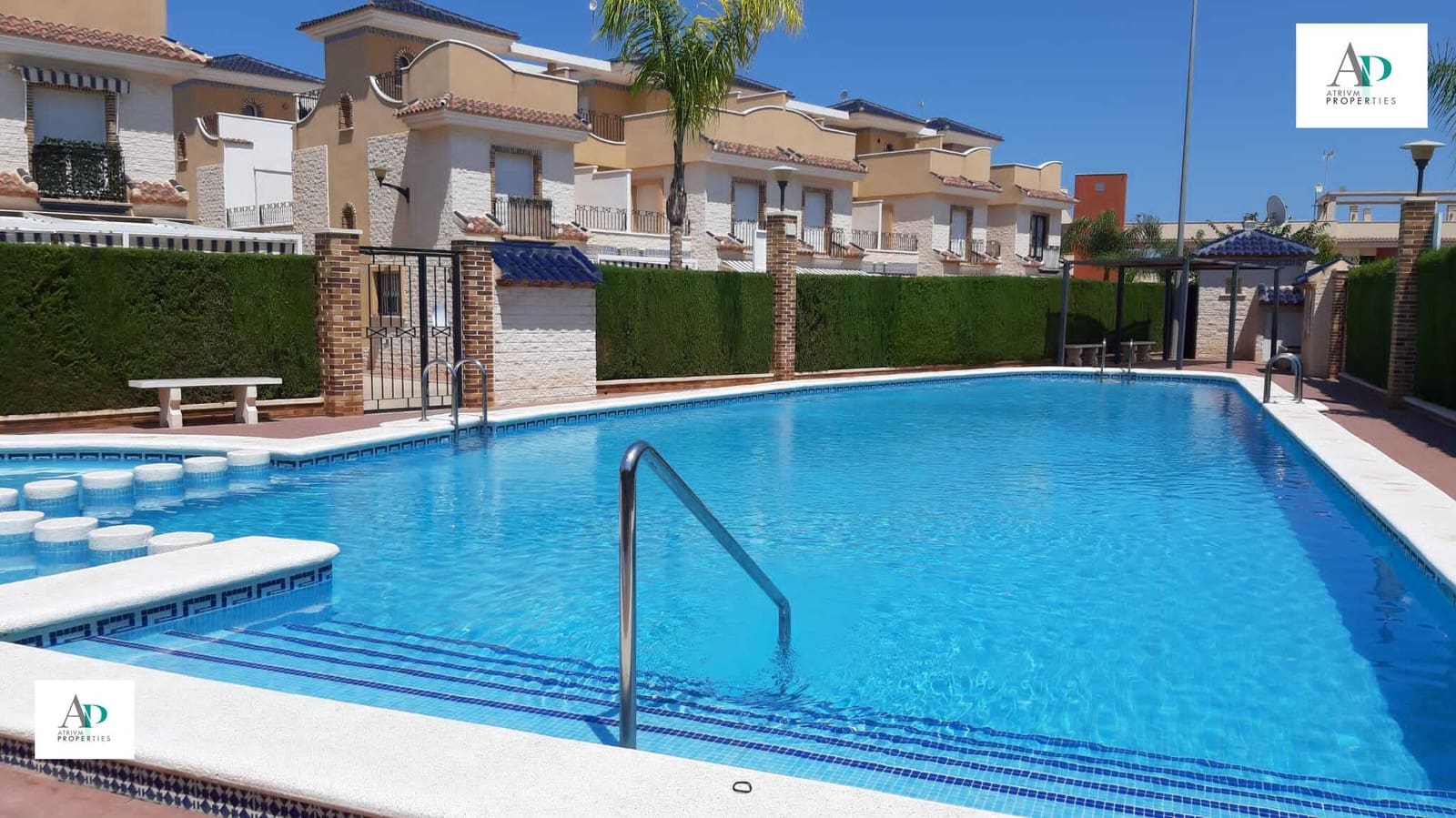 3 soveværelse Villa til leje i Torre de la Horadada med swimmingpool - € 850 (Ref: 9131533)