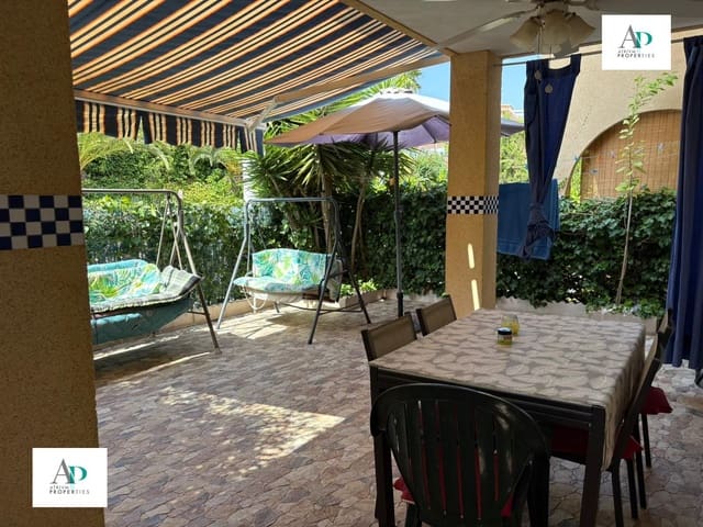 2 makuuhuone Bungalow vuokrattavana paikassa Gran Alacant, Santa Pola mukana uima-altaan - 650 € (Ref: 9164229)