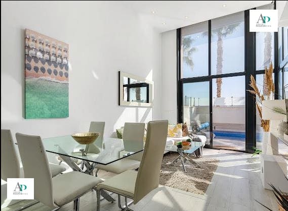 3 sypialnia Willa do wynajęcia w Lomas de Cabo Roig - Los Dolses, Orihuela z basenem - 3 200 € (Ref: 9571993)