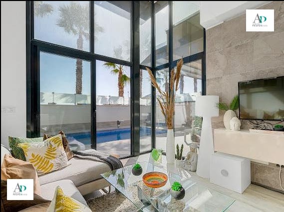 3 sypialnia Willa do wynajęcia w Lomas de Cabo Roig - Los Dolses, Orihuela z basenem - 3 200 € (Ref: 9571993)