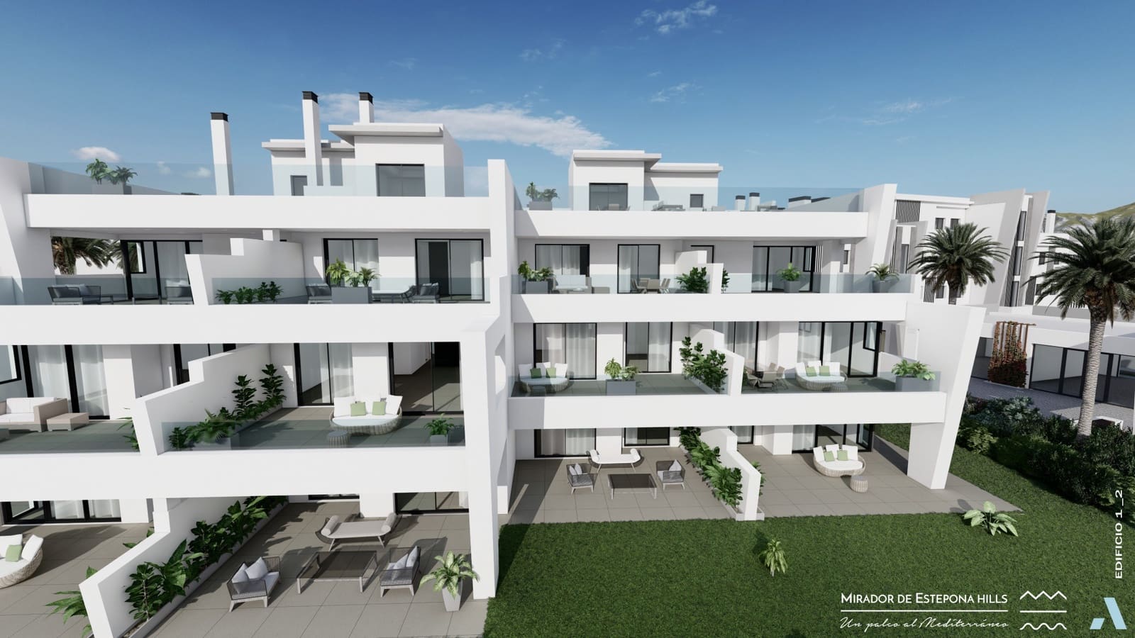 4 sovrum Lägenhet till salu i Estepona med pool garage - 947 000 € (Ref: 6473067)