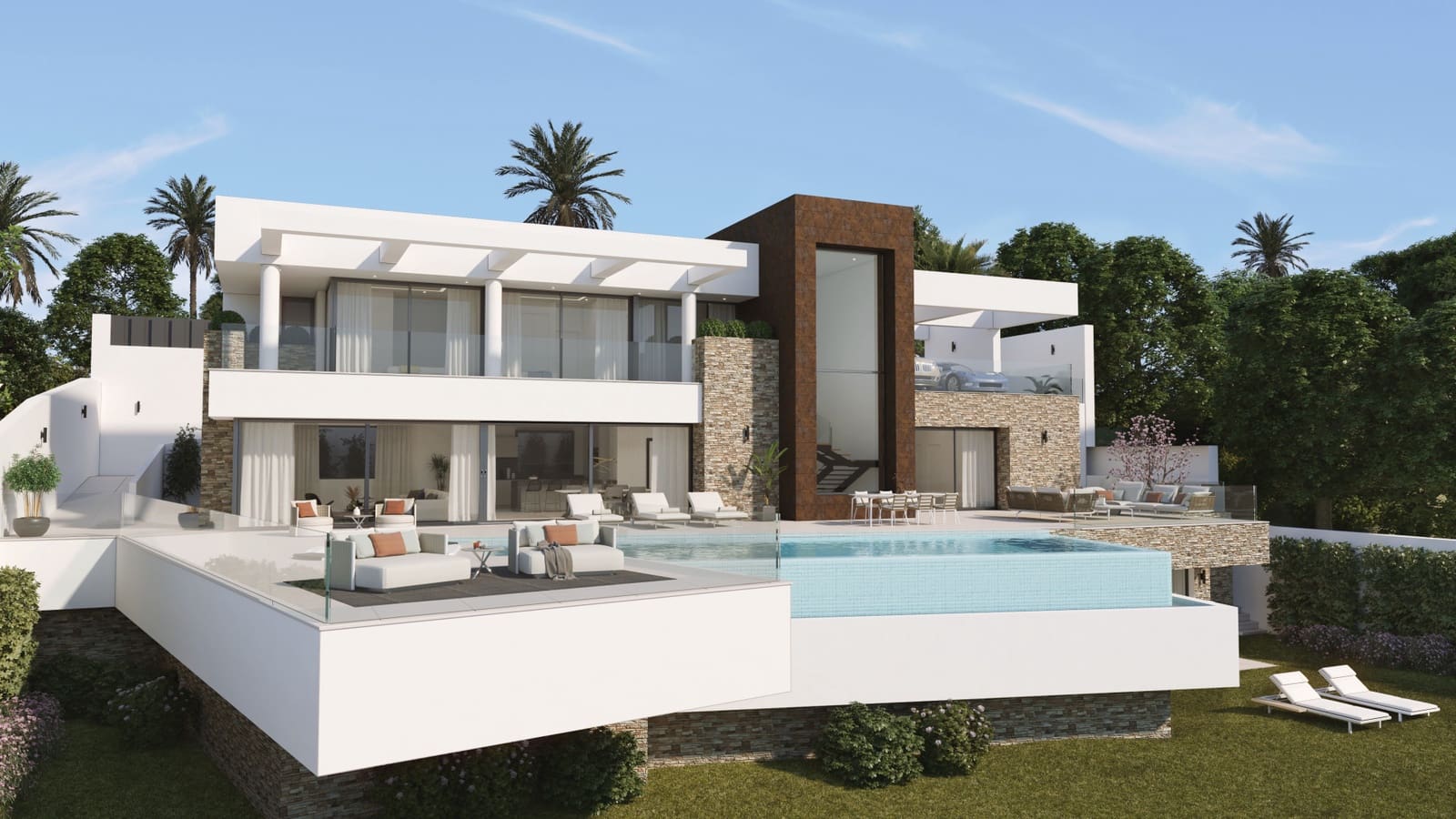 4 bedroom Villa for sale in Manilva with pool garage - € 2,750,000 (Ref: 7495829)
