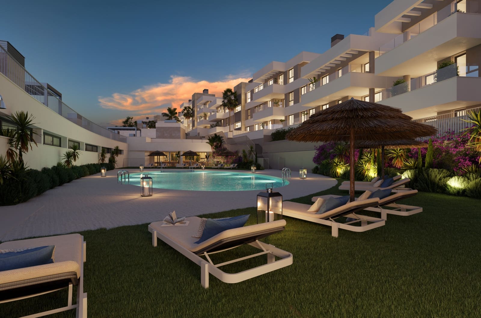 2 sypialnia Apartament na sprzedaż w Estepona z basenem garażem - 590 000 € (Ref: 7666520)