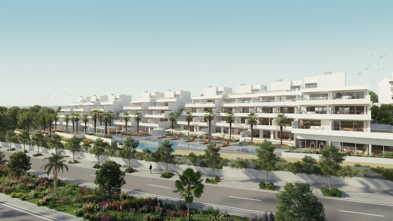 Apartamento de 3 habitaciones en Estepona en venta con piscina garaje - 473.000 € (Ref: 8023143)