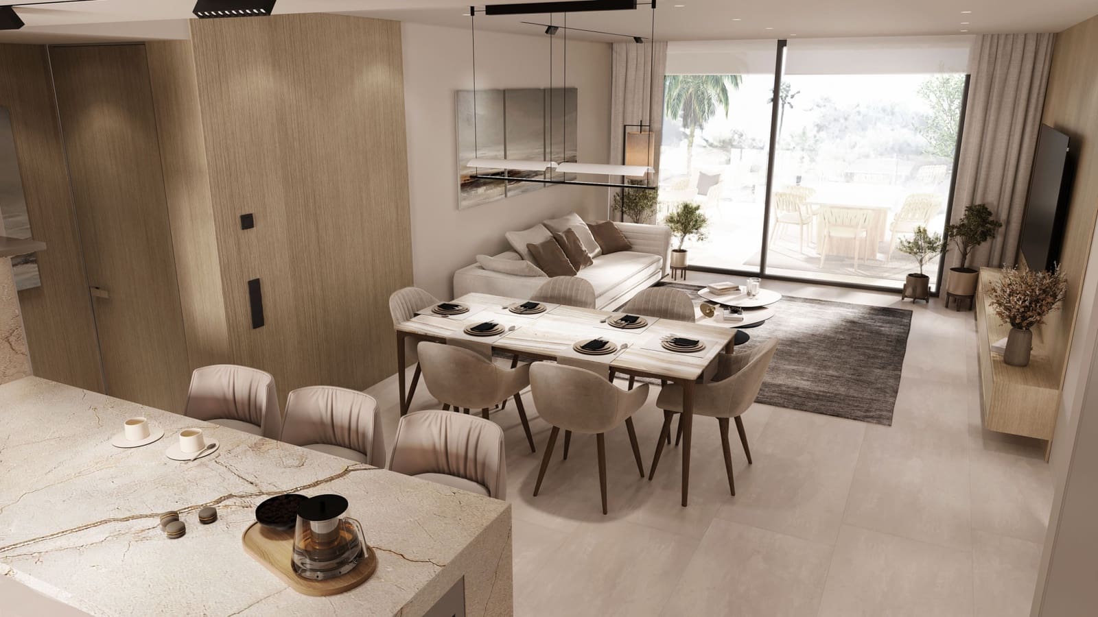 Apartamento de 2 habitaciones en Estepona en venta con piscina garaje - 780.000 € (Ref: 8915779)