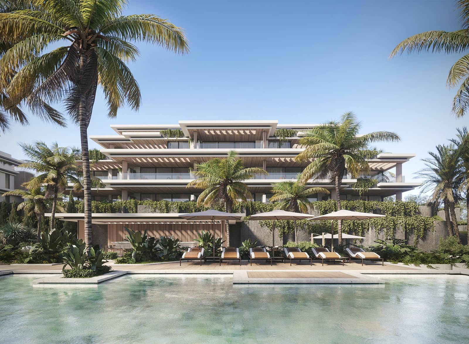 Apartamento de 2 habitaciones en Estepona en venta con piscina garaje - 780.000 € (Ref: 8915779)