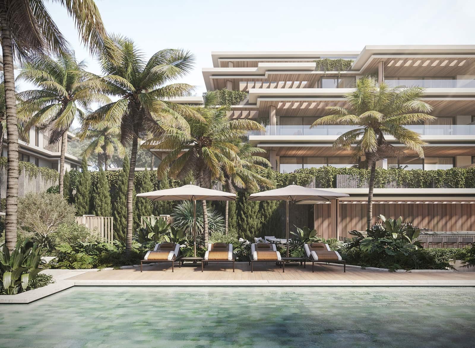 Apartamento de 2 habitaciones en Estepona en venta con piscina garaje - 780.000 € (Ref: 8915779)