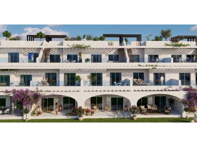 3 slaapkamer Appartement te koop in Puerto Vera - Las Salinas, Vera met zwembad garage - € 240.000 (Ref: 10005592)