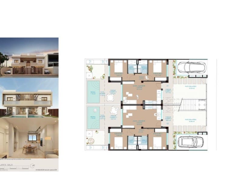 2 slaapkamer Bungalow te koop in Lo Pagan met zwembad - € 299.900 (Ref: 10005602)