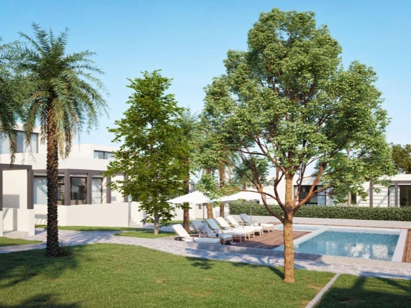 3 soverom Kjedet enebolig til salgs i La Manga Club med svømmebasseng garasje - € 450 000 (Ref: 10005610)