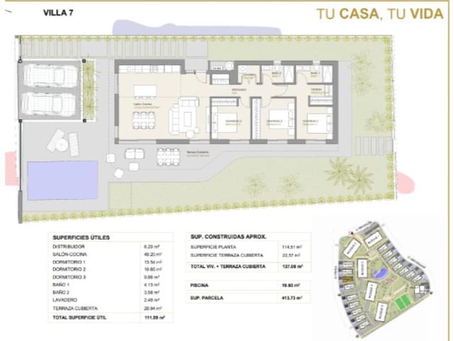 3 soveværelse Villa til salg i Finestrat Pueblo, Finestrat med swimmingpool - € 690.000 (Ref: 10006630)