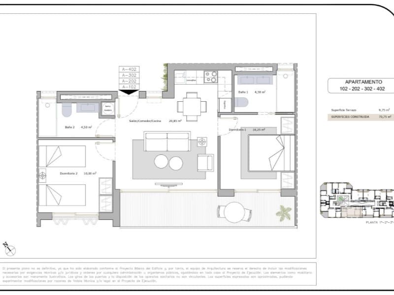 2 bedroom Apartment for sale in Lo Pagan with pool garage - € 248,900 (Ref: 10006638)