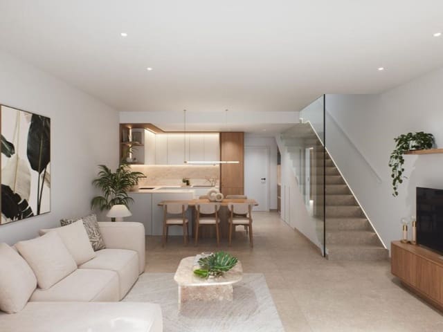 Pareado de 3 habitaciones en San Pedro del Pinatar ciudad, San Pedro del Pinatar en venta con piscina - 379.000 € (Ref: 10006640)