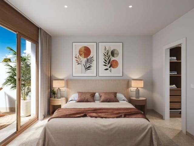 Pareado de 3 habitaciones en San Pedro del Pinatar ciudad, San Pedro del Pinatar en venta con piscina - 379.000 € (Ref: 10006640)