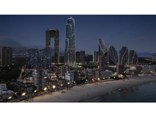 3 soveværelse Lejlighed til salg i Playa Poniente, Benidorm med swimmingpool - € 963.000 (Ref: 10006658)