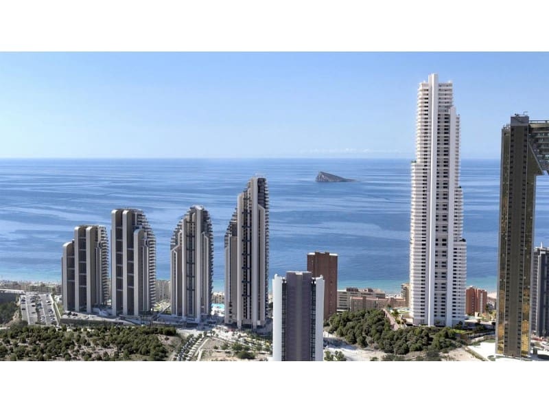 2 bedroom Apartment for sale in Benidorm with pool - € 699,000 (Ref: 10006659)
