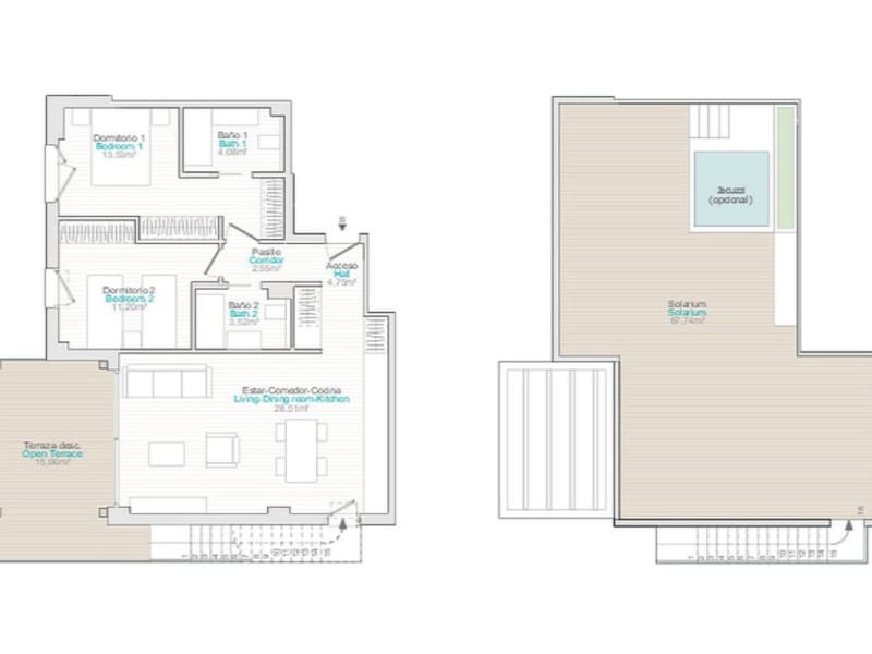 3 soveværelse Semi-Rækkehus til salg i El Vergel / Verger med swimmingpool - € 505.000 (Ref: 10006660)