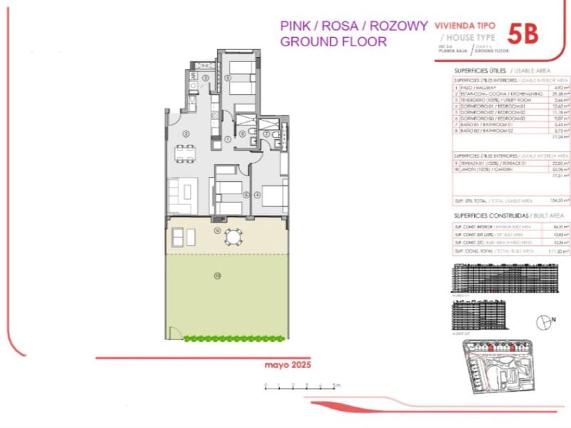 Apartamento de 3 habitaciones en Punta Prima en venta con piscina - 399.000 € (Ref: 10006663)