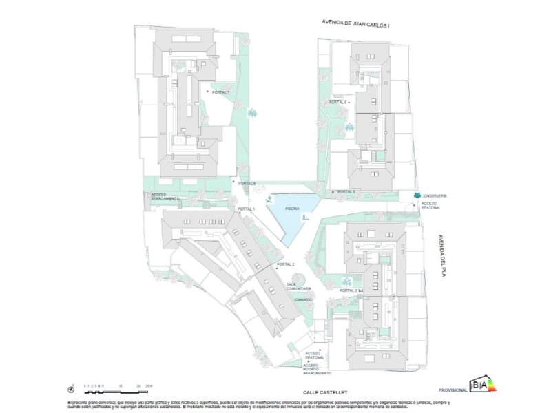 3 Zimmer Apartment zu verkaufen in Javea / Xabia mit Pool Garage - 469.500 € (Ref: 10006682)