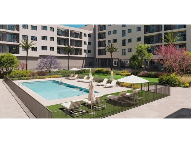 Apartamento de 2 habitaciones en Paus - Poligono San Blas, Alicante / Alacant ciudad en venta con piscina garaje - 222.500 € (Ref: 10006684)