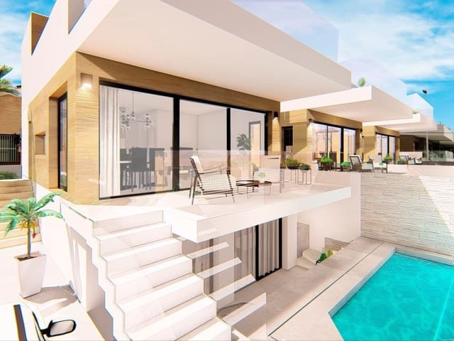 4 makuuhuone Huvila myytävänä paikassa Los Europeos, Torrevieja mukana uima-altaan - 820 000 € (Ref: 10009087)