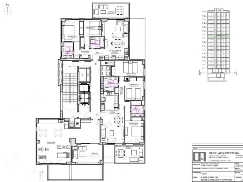 2 soveværelse Lejlighed til salg i Calpe / Calp med swimmingpool - € 539.000 (Ref: 10009088)