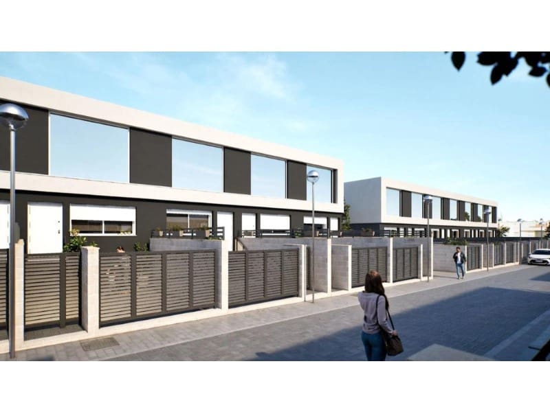 2 soveværelse Semi-Rækkehus til salg i Gran Alacant med swimmingpool - € 330.000 (Ref: 10011443)
