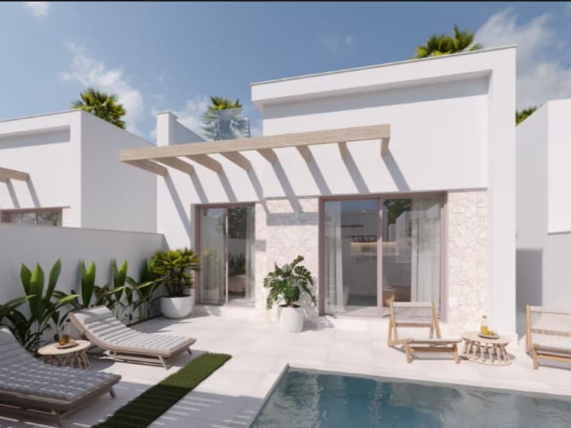 2 soveværelse Villa til salg i Torre-Pacheco med swimmingpool - € 242.500 (Ref: 10011446)