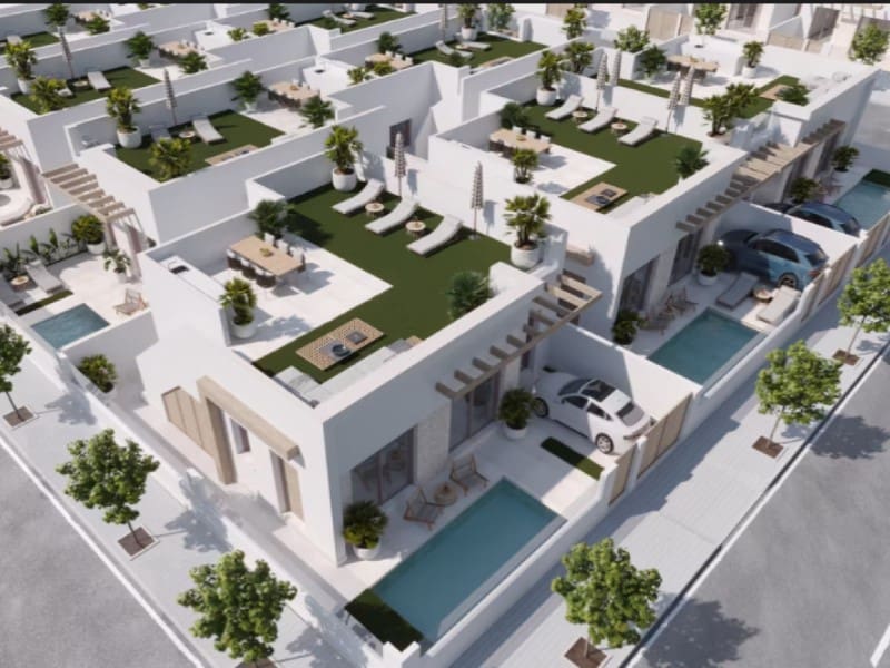 2 soveværelse Villa til salg i Torre-Pacheco med swimmingpool - € 242.500 (Ref: 10011446)