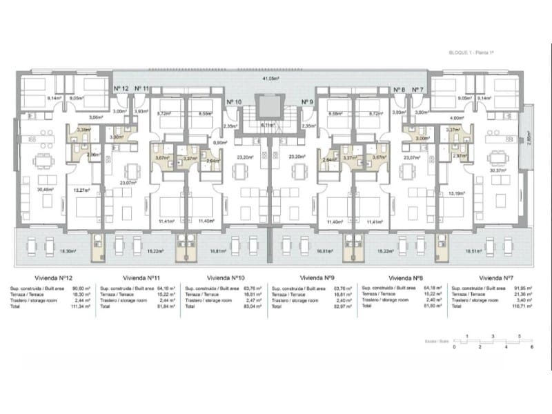 2 chambre Appartement à vendre à Pilar de la Horadada avec piscine - 249 000 € (Ref: 10011449)